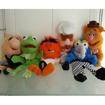 The Muppets hand puppets